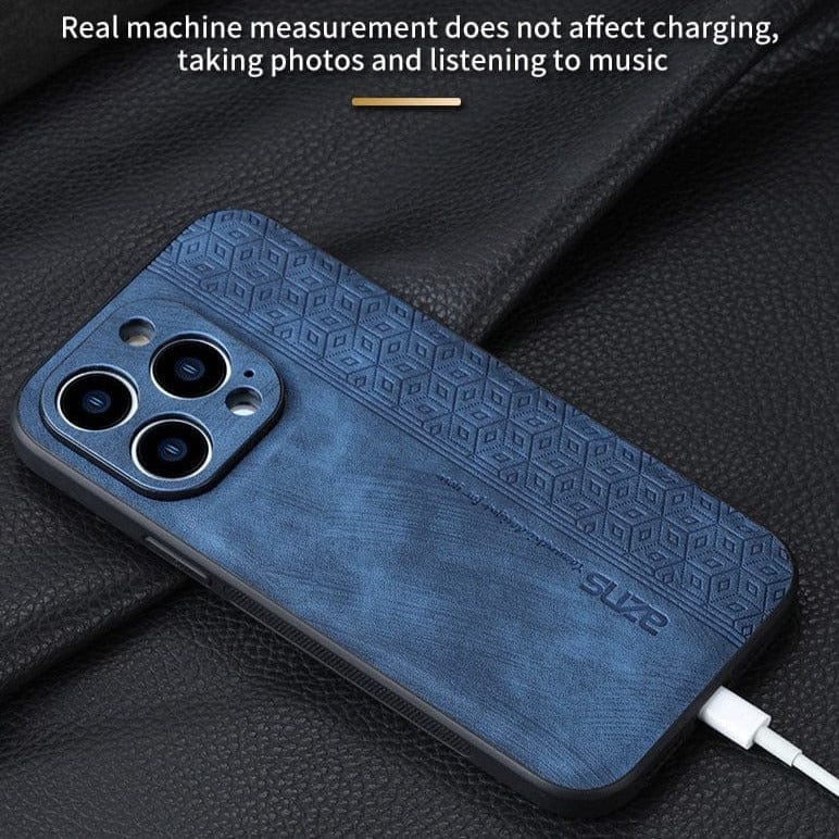 Luxury Slim Leather Case for iPhone 14/Pro/Max/Plus Styleeo