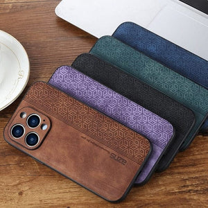 Luxury Slim Leather Case for iPhone 14/Pro/Max/Plus Styleeo