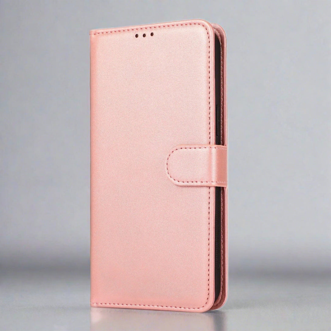iPhone 15 Detachable wallet case-pink-styleeo