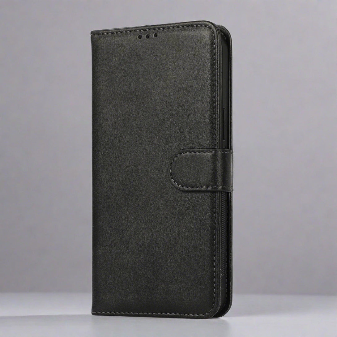 iPhone 15 Detachable wallet case-black-styleeo
