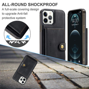 Magnetic Detachable iPhone Wallet Case JEEHOOD Magnetic Detachable iPhone Wallet Case Styleeo