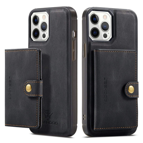 Magnetic Detachable iPhone Wallet Case JEEHOOD Magnetic Detachable iPhone Wallet Case Styleeo