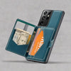 Magnetic Detachable Wallet Case For Samsung Galaxy for Galaxy S21 Plus / Blue Removable Wallet Case For Samsung Styleeo