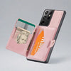 Magnetic Detachable Wallet Case For Samsung Galaxy for Galaxy S21 Ultra / Pink Removable Wallet Case For Samsung Styleeo