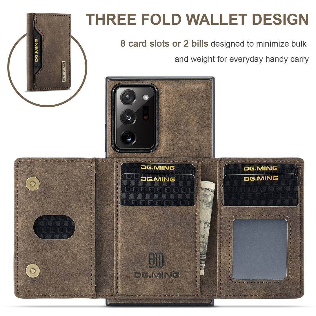 Magnetic Detachable Wallet Case For Samsung Galaxy S22/S21/S20 Styleeo