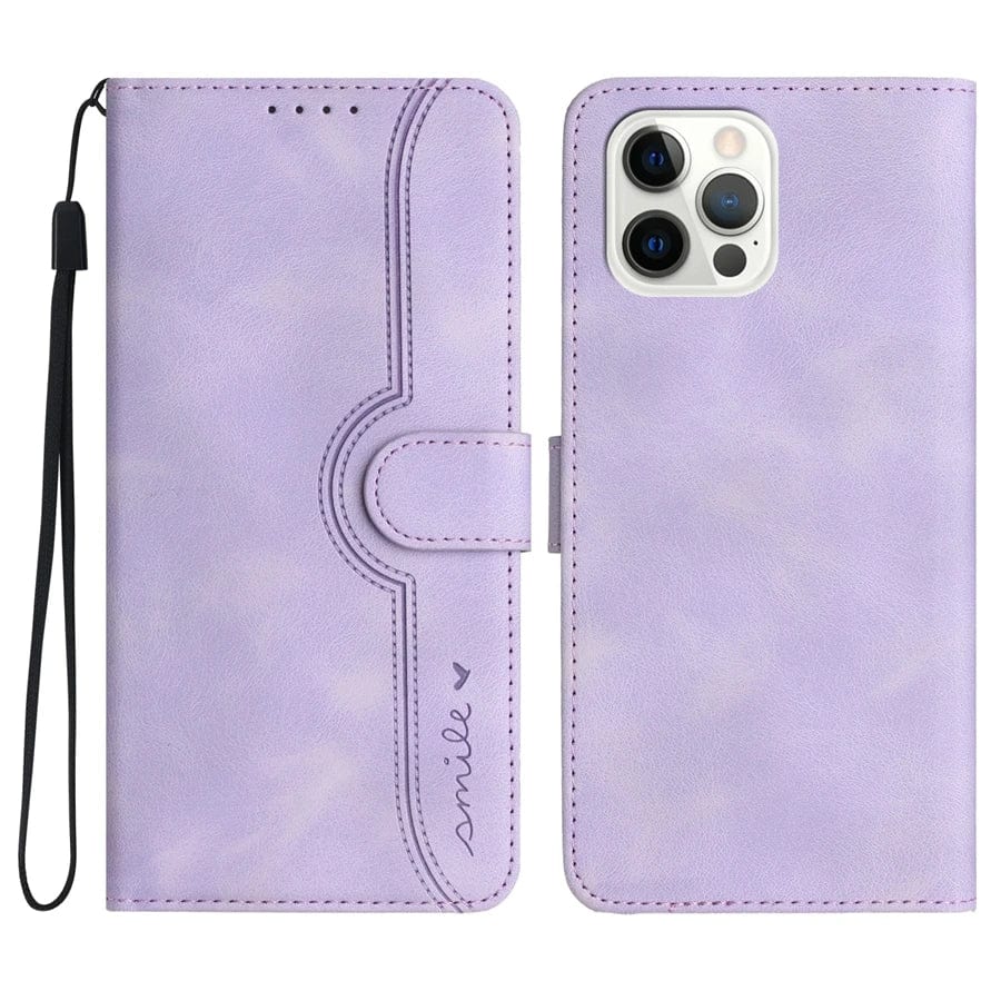 Magnetic Non Slip Leather iPhone Flip Cover Wallet Case