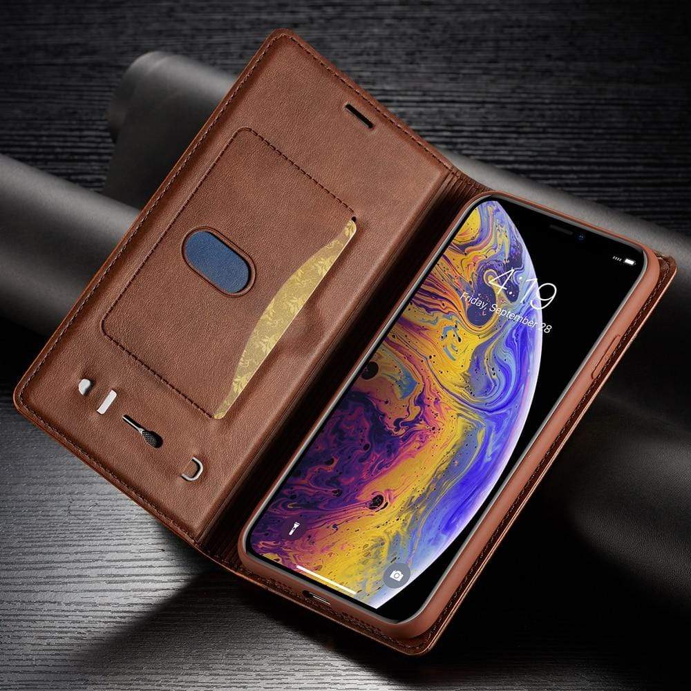 iPhone 13 Cardholder Case With Magnetic Flip Cover Styleeo