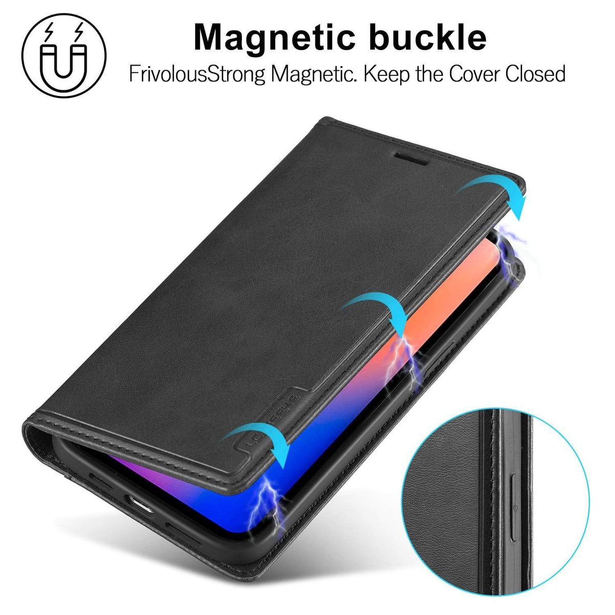 iPhone 13 Cardholder Case With Magnetic Flip Cover iPhone 13 Cardholder Wallet Case Styleeo