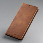 Magnetic Flip Cover Wallet Case For Google Pixel 6/6 Pro Google Pixel 6 / Brown Styleeo