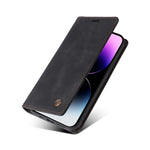 Magnetic Leather Flip Cover iPhone Wallet Case