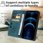 Magnetic Leather Flip Cover iPhone Wallet Case