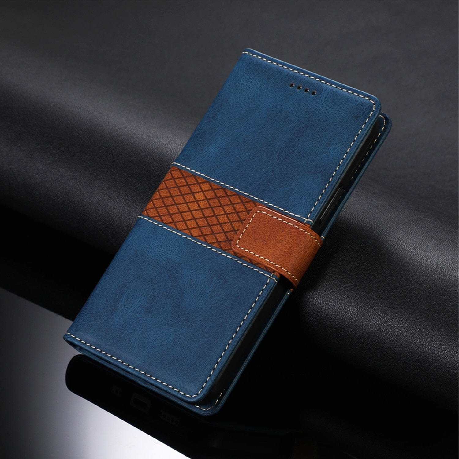 Magnetic Leather Flip Wallet Case For Samsung Galaxy A Series Styleeo