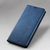 Magnetic Samsung Galaxy S22 Leather Wallet Case Galaxy S22 / Blue Magnetic Samsung S22 Wallet Case Styleeo