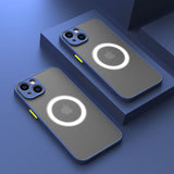 Magnetic Magsafe Wireless Charging Case For iPhone 14 & iPhone 13 Series For iPhone 13 / Blue Magsafe Case for iphone 14/13 Styleeo