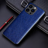 Premium Leather Case for iPhone 14/13 Series iPhone 13 / Blue Styleeo