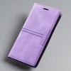 iPhone Leather Flip Cover Wallet Case For iPhone 11 Pro / Purple iPhone 13, 12, 11, X flip wallet case Styleeo