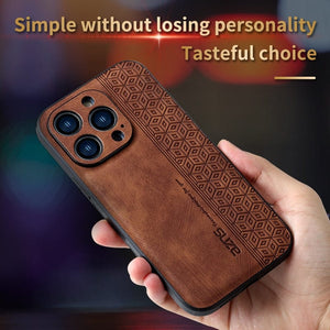 Premium Slim Leather Case for iPhone 13/12/Pro/Max Styleeo