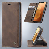 Retro Magnetic Card Holder Wallet Case For Google Pixel 6/6Pro Pixel 6 / Coffee / China Styleeo