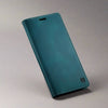 Samsung Galaxy Magnetic Flip Cover Wallet Cases for Galaxy S21 Ultra / Blue RFID flip leather Samsung Galaxy Case Styleeo