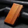 RFID Leather Samsung Z Fold 3 Wallet Case for Galaxy Z Fold 3 / Khaki Samsung Z Fold 3 wallet case Styleeo