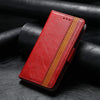 RFID Leather Samsung Z Fold 3 Wallet Case for Galaxy Z Fold 3 / Red Samsung Z Fold 3 wallet case Styleeo