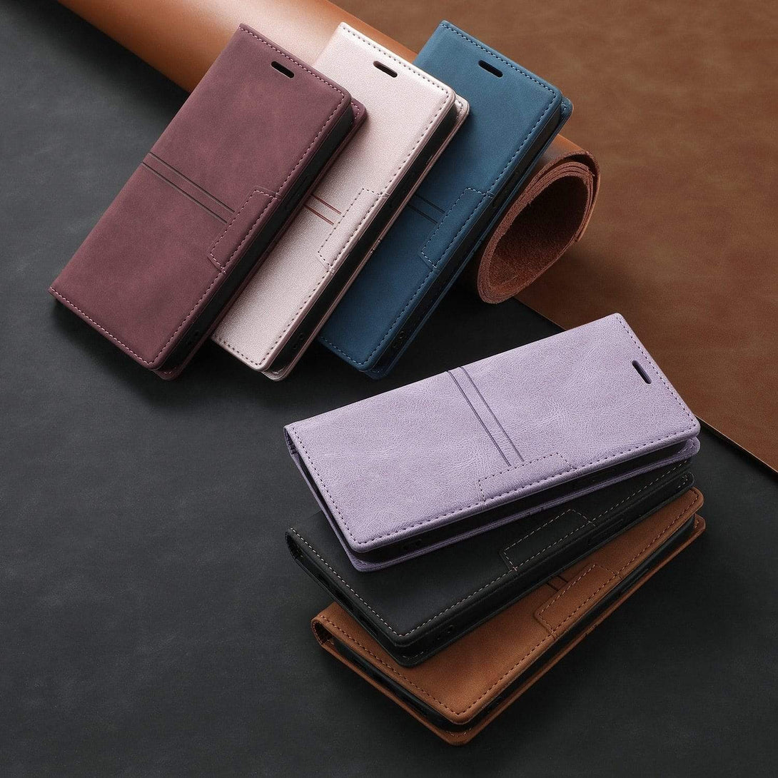 Flip Leather Samsung Galaxy Wallet Cases Styleeo