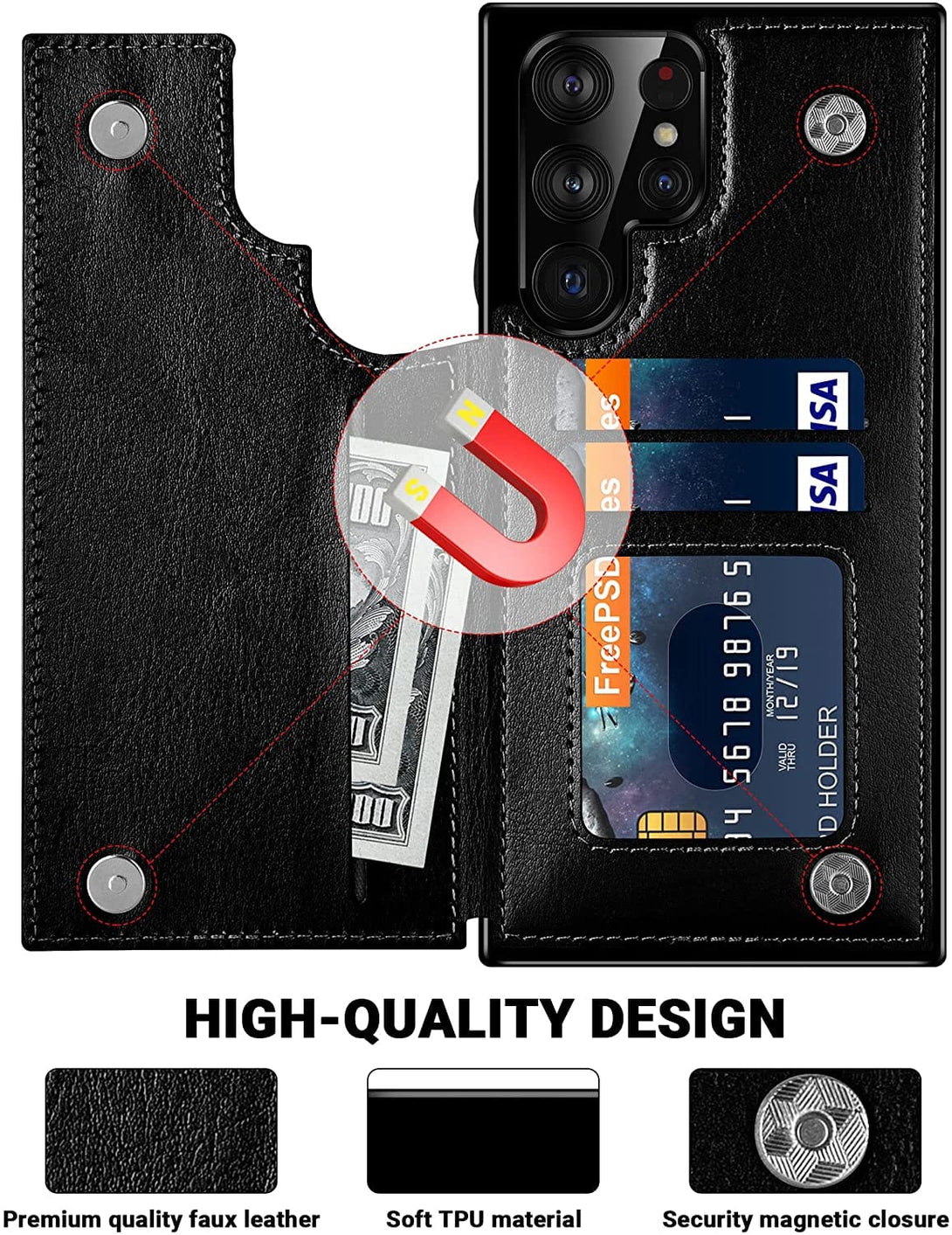 Samsung Galaxy S22 Flip Cardholder Case Samsung S22 Cardholder Case Styleeo