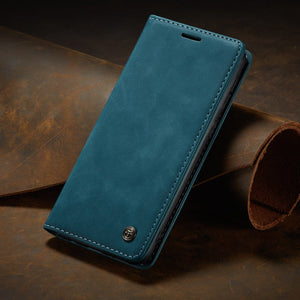 Samsung Galaxy S22 Flip Cover Wallet Case for Galaxy S22 / Blue Styleeo