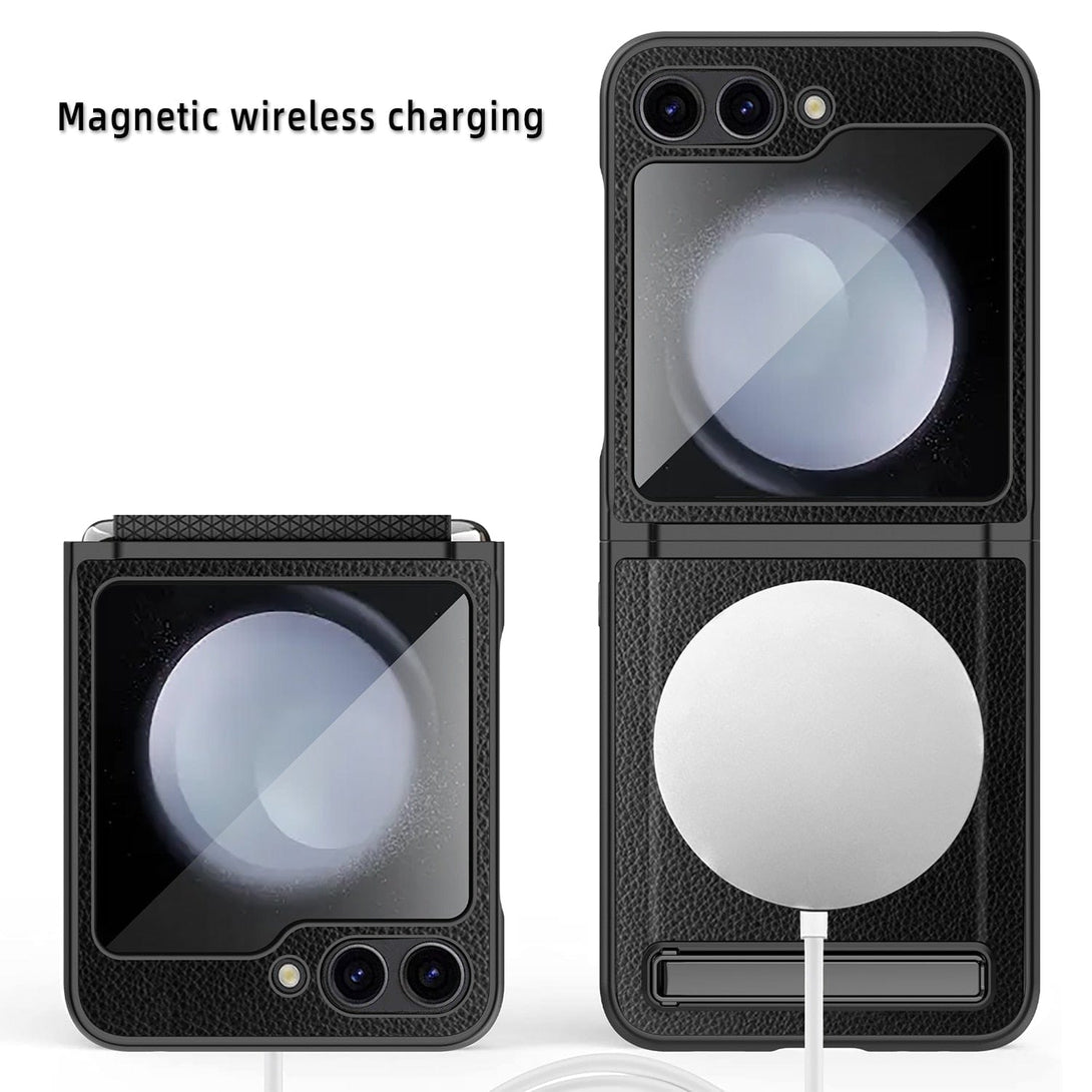Kickstand Wireless Charging Samsung Galaxy Z Flip 5 Case Styleeo