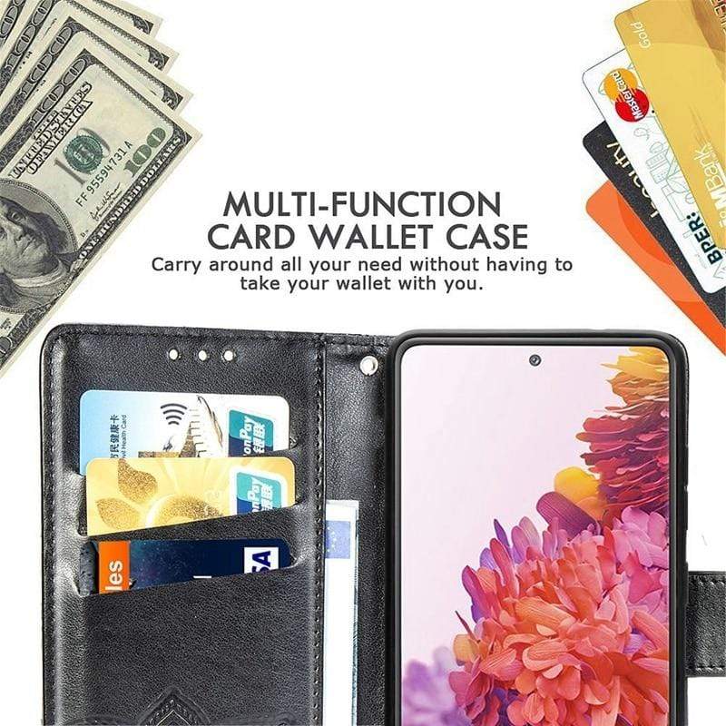 Butterfly Samsung Galaxy Leather Wallet Cases Butterfly Leather wallet case for Samsung Galaxy Styleeo