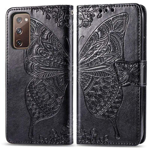 Butterfly Samsung Galaxy Leather Wallet Cases Butterfly Leather wallet case for Samsung Galaxy Styleeo