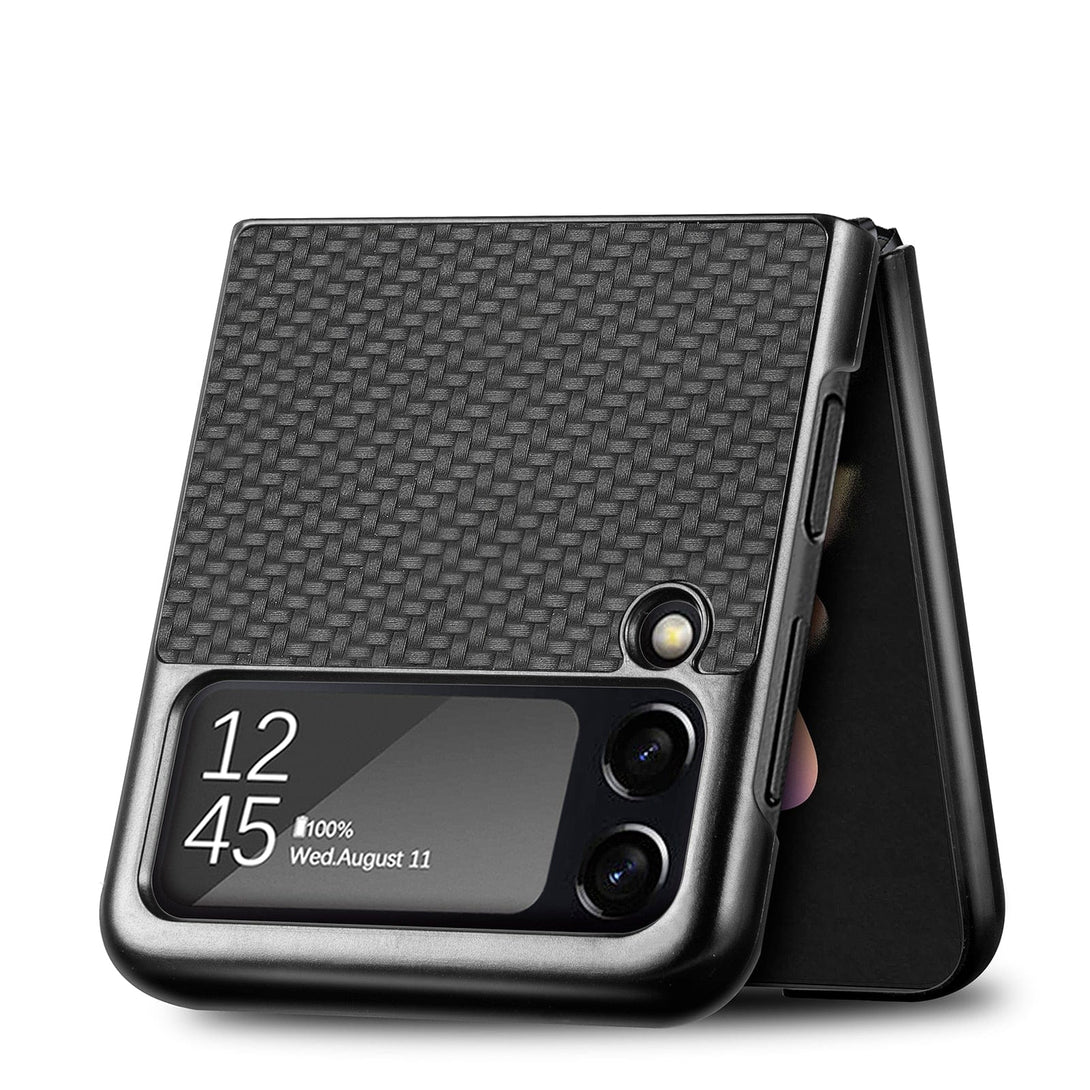 Carbon Fiber Slim Case for Samsung Galaxy Z Flip 3/4 5G Slim Case for Samsung Galaxy Z Flip 3/4 5G Styleeo