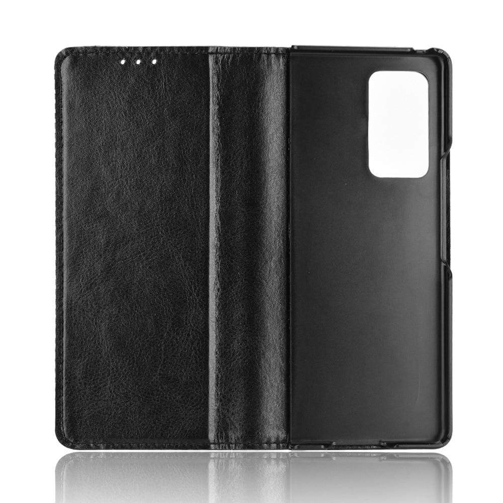 Leather Samsung Z Fold 2 / Z Fold 3 Wallet Case Styleeo