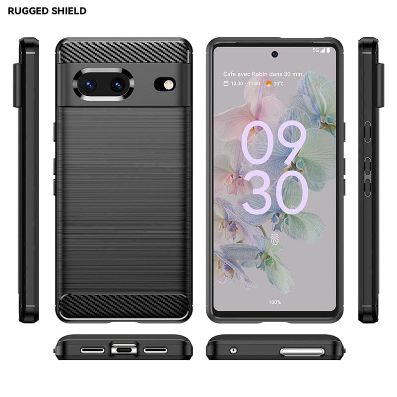 Shockproof Bumper Carbon Fiber Case For Google Pixel 7/6/Pro/6A carbon fiber case for google pixel 7/6 Styleeo