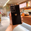 Shockproof Luxury Plating Case For Samsung Galaxy For Samsung S22 / Black Plating case for samsung galaxy Styleeo