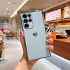 Shockproof Luxury Plating Case For Samsung Galaxy For Samsung S22 / Light blue Plating case for samsung galaxy Styleeo
