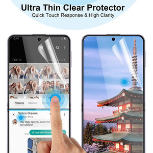 Soft TPU Hydrogel Screen Protector Film for Samsung Galaxy Z Flip 5 Protective Film for Samsung Galaxy Z Flip 5 Styleeo