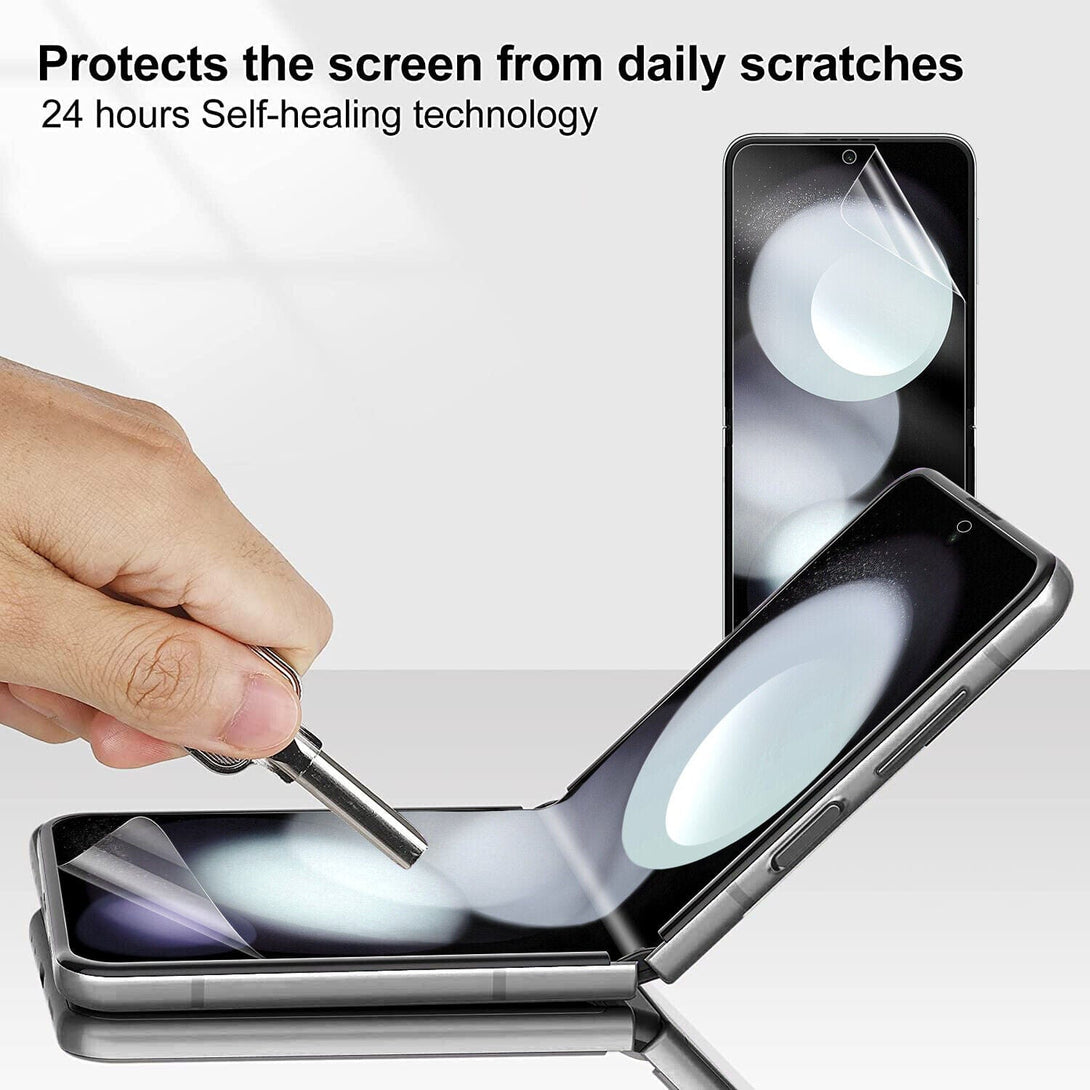 Soft TPU Hydrogel Screen Protector Film for Samsung Galaxy Z Flip 5 Protective Film for Samsung Galaxy Z Flip 5 Styleeo