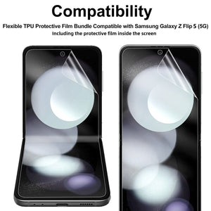 Soft TPU Hydrogel Screen Protector Film for Samsung Galaxy Z Flip 5 Protective Film for Samsung Galaxy Z Flip 5 Styleeo