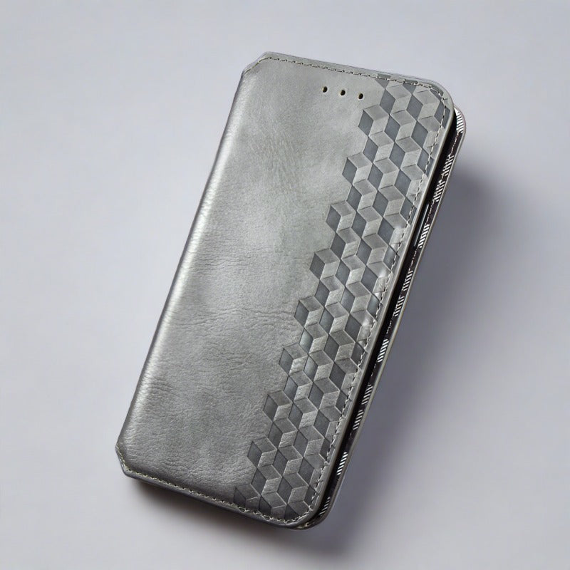 Magnetic Flip Leather Case for Google Pixel 6/5/4/7 For Pixel 6 Pro / Gray Leather Case for Google Pixel 6/5/4/7 Styleeo