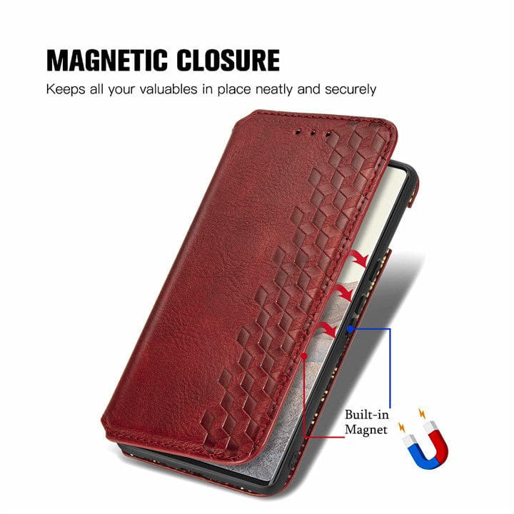 Magnetic Flip Leather Case for Google Pixel 6/5/4/7 Styleeo