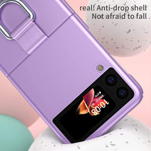 Shockproof Samsung Z Flip 3 Ring Holder Case Styleeo