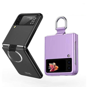 Shockproof Samsung Z Flip 3 Ring Holder Case Styleeo