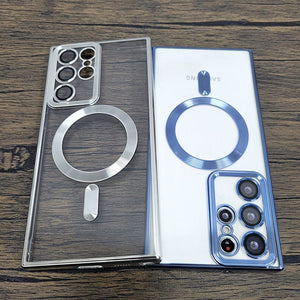 Transparent Magsafe Case For Samsung Galaxy S23/S22/S21 Styleeo