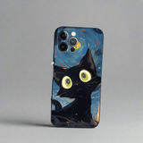 Van Gogh Cat Starry Sky Shockproof iPhone 13/12/11 Case