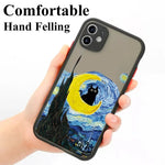 Van-Gogh Oil Painting Cat Shockproof iPhone Case