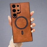 Samsung S24 Case -Brown-Styleeo