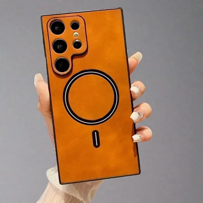 Samsung S24 Case -Orange-Styleeo