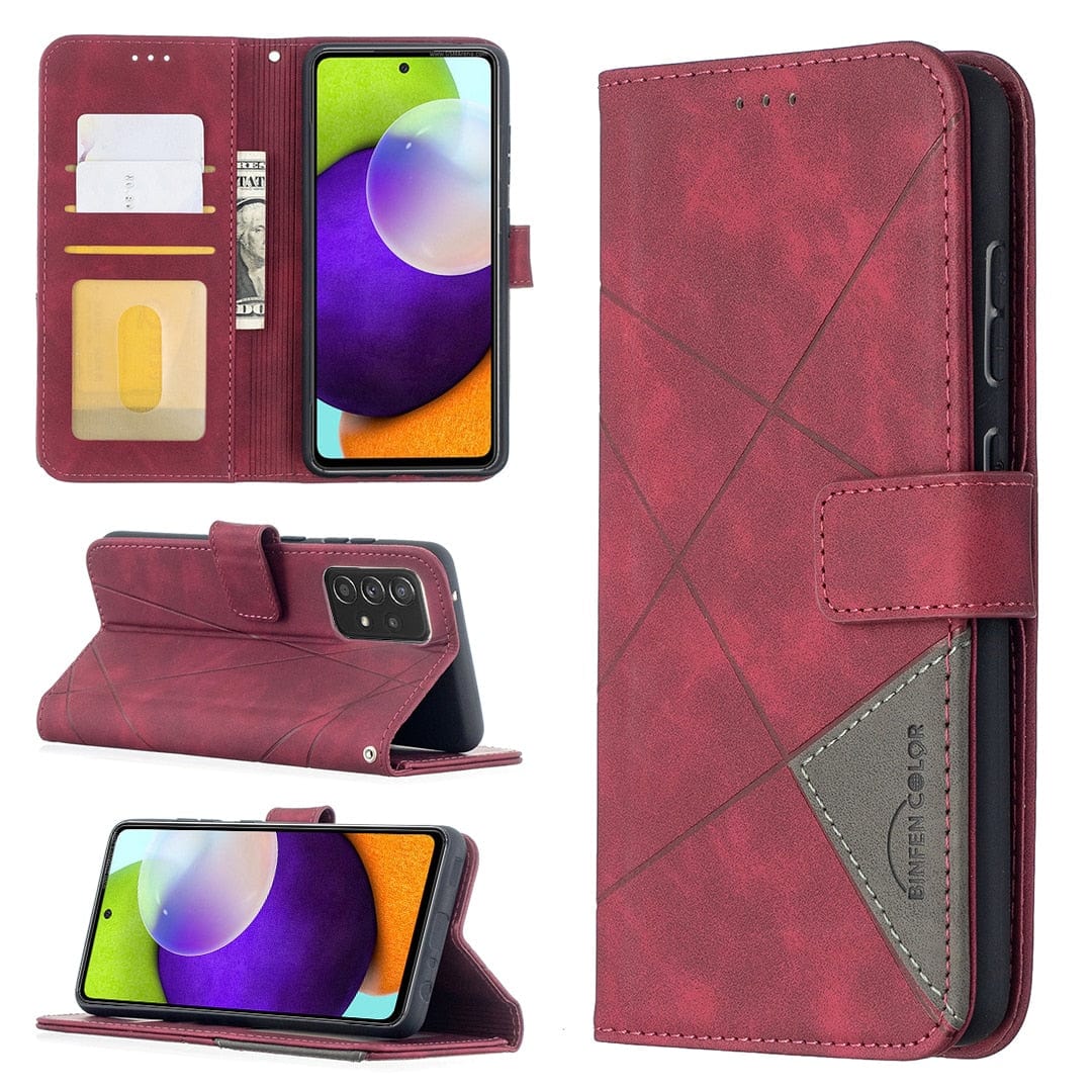 Wallet Flip Leather Case For Samsung Galaxy A Series Styleeo