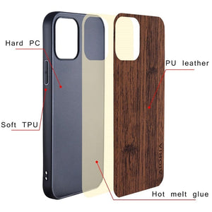 Wood Pattern Leather Case For Google Pixel 7/7Pro/7A Wood Pattern Leather Case For Google Pixel 7 Styleeo